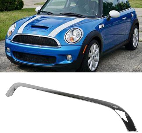 Chrome Grille Hood Molding Trim Compatible with 2007-2015 Mini Cooper R55 R56 R58 R59 51132751040 in Kuwait