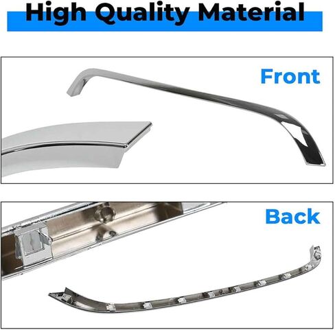 Chrome Grille Hood Molding Trim Compatible with 2007-2015 Mini Cooper R55 R56 R58 R59 51132751040 in Kuwait