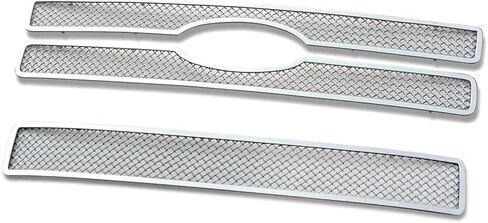 APS متوافق مع Ford Escape 2008-2012 Main Lower Lower Lower Steel Stains Steel Chrome Grille Grille Combo S18-T82877F in Saudi Arabia