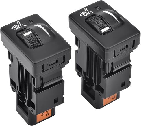 مفتاح تسخين 2 PCS متوافق مع Toyota Reiz/Highlander/Camry V50/Land Cruiser Prado LC150 استبدال 84751-0G030 84751-0P050 ، زر التحكم في تسخين المقعد الأيسر in Saudi Arabia
