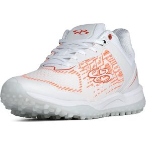Boombah Viper Pureknit Men's Turf Shoes - White Out - Multiple Color Options - Multiple Sizes in Kuwait