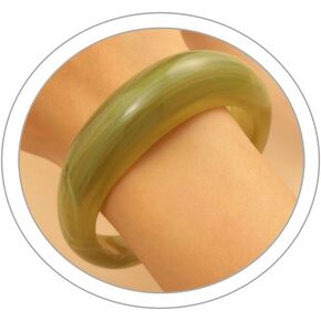 Chunky Resin Bangles Bracelet for Women Geometric Open Acrylic Cuff Bracelet Adjustable Acrylic Resin Wide Bracelets Irregular Wrist Bangle Bracelet for Women in Kuwait
