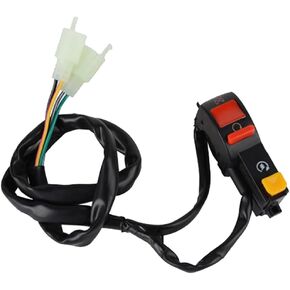 Kill Stop Starter Switch Kill Button Stop Switch Toggle Right for 50cc 110cc 125cc 150cc 200cc 250cc Electric Start Scooter Pit Dirt Bike ATV Go Kart Quad Buggy Offroad Motorcycle with 22mm Handlebar in Saudi Arabia