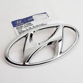 Genuine OEM Hyundai Sonata Trunk 'H' Emblem for 2015+ 86300-C1000 in Kuwait