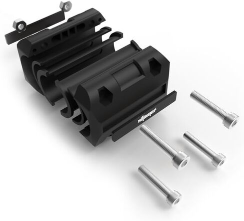 Xitomer 3 Pair 22mm/25mm/28mm Motorcycle Engine Guard Bumper Crash Bar Protectors, Motorcycle Crash Bar Protectors Frame Sliders (Black) in Saudi Arabia