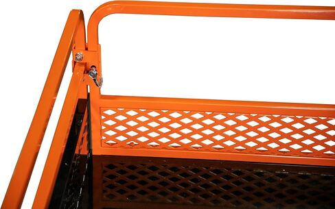 Impact Parects® 1500LB ATTILION CART CARGO مقطورة مع أرضية فولاذية صلبة لجرارات الحديقة/الحديقة ، ATV ، UTV's والمزيد. التصميم الأصلي مع علامة تجارية للولايات المتحدة الأمريكية. ميزة محور لتفريغ دقيق. in Kuwait