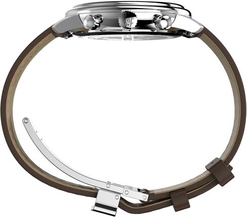 Timex Men's Waterbury Metropolitan 41mm Watch - Case Strap Cream Dial in Kuwait