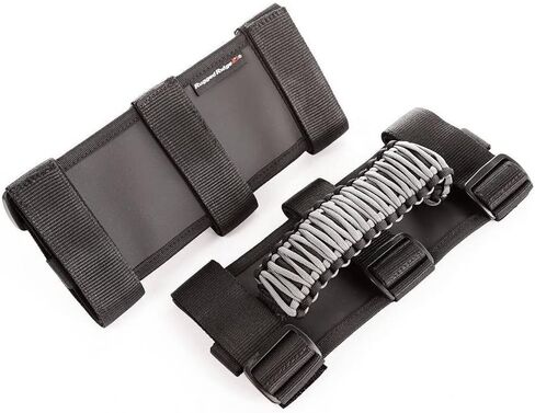 Rugged Ridge | Grab Handle Kit, Paracord, Red/Black | 13505.31 | Fits 1955-2024 Jeep CJ/Wrangler; 2020-2024 Jeep Gladiator in Kuwait