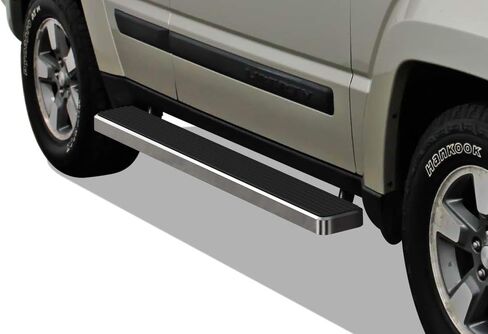 APS Running Boards 6 inches Compatible with Jeep Liberty 2008-2013 304 Stainless Steel (Side Steps Side Bars) in Saudi Arabia