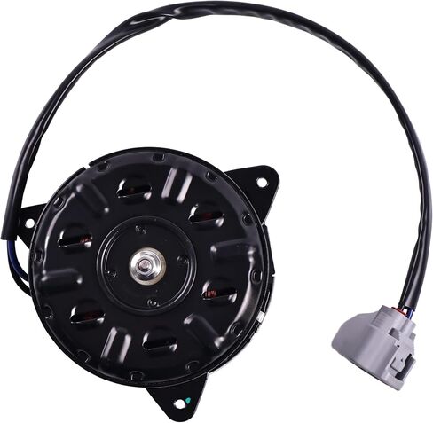 Radiator Cooling Fan Motor 16363-20400 16363-75030 Compatible with Toyota Highlander, Lexus RX350 RX400h RX450h 3.3L 2006-2008 Replaces 16363-20390 16363-75040 in Saudi Arabia