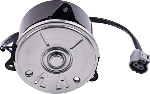 Radiator Cooling Fan Motor 16363-20400 16363-75030 Compatible with Toyota Highlander, Lexus RX350 RX400h RX450h 3.3L 2006-2008 Replaces 16363-20390 16363-75040 in Saudi Arabia