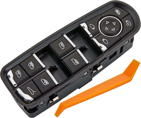 Power Window Switch Fits for Porsche Cayenne 2011-2018, Macan 2015-2018, Panamera 2011-2016.Driver Side Control Door vidrios Master Switch Replaces 7PP959858AEDML in Saudi Arabia