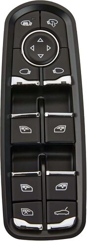 Power Window Switch Fits for Porsche Cayenne 2011-2018, Macan 2015-2018, Panamera 2011-2016.Driver Side Control Door vidrios Master Switch Replaces 7PP959858AEDML in Saudi Arabia