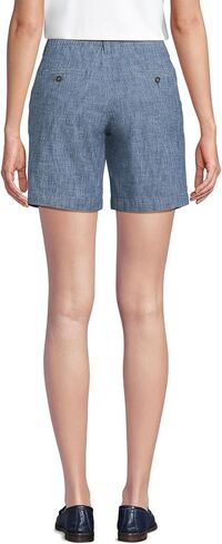 Lands 'End Women's Plus Size Size Back Classic 7 "Chino Shorts in Saudi Arabia