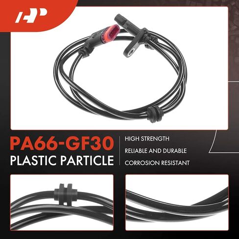 مستشعر سرعة عجلة ABS A-premium متوافق مع نماذج مرسيدس-بنز-W204 C63 AMG 2012 ، W212 E350/E550 2010-2013-سائق خلفي وجانب الركاب ، مجموعة 2-PC ، استبدل# A2075400317 ، 2075400317 in Kuwait