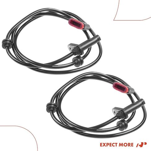 مستشعر سرعة عجلة ABS A-premium متوافق مع نماذج مرسيدس-بنز-W204 C63 AMG 2012 ، W212 E350/E550 2010-2013-سائق خلفي وجانب الركاب ، مجموعة 2-PC ، استبدل# A2075400317 ، 2075400317 in Kuwait