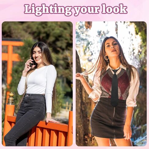 Womens Tie Pre-tied Necktie for Women Black Tie for Women Adjustable Girl Uniform Ties for School Casual in Saudi Arabia