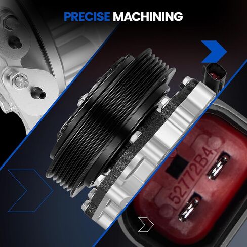 98576 Air Conditioning A/C Compressor with Clutch Compatible with Jeep Liberty 2002-2005, V6 3.7L in Saudi Arabia