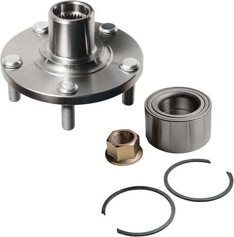 Detroit Axle - Front Wheel Bearing Hubs for 02-06 Nissan Altima 00-08 Maxima Infiniti I30 I35, Replacement 2002 2003 2004, 2005 2006 X-Trail Wheel Bearing and Hubs Assembly Set in Saudi Arabia