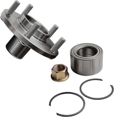 Detroit Axle - Front Wheel Bearing Hubs for 02-06 Nissan Altima 00-08 Maxima Infiniti I30 I35, Replacement 2002 2003 2004, 2005 2006 X-Trail Wheel Bearing and Hubs Assembly Set in Saudi Arabia