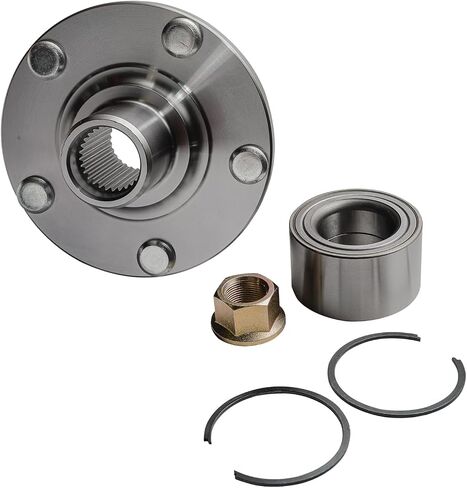 Detroit Axle - Front Wheel Bearing Hubs for 02-06 Nissan Altima 00-08 Maxima Infiniti I30 I35, Replacement 2002 2003 2004, 2005 2006 X-Trail Wheel Bearing and Hubs Assembly Set in Saudi Arabia