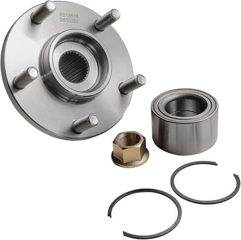 Detroit Axle - Front Wheel Bearing Hubs for 02-06 Nissan Altima 00-08 Maxima Infiniti I30 I35, Replacement 2002 2003 2004, 2005 2006 X-Trail Wheel Bearing and Hubs Assembly Set in Saudi Arabia