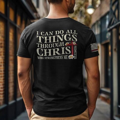 Faith Over Fear Shirt Men, Religious Shirts, Jesus Shirt, Christian Shirts for Men, Graphic Tees for Women in Kuwait