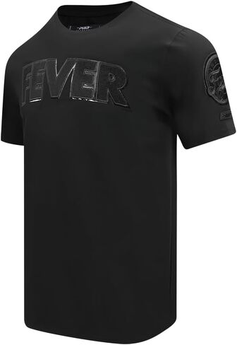Mens WNBA Classic Triple Black Cotton Short Sleeve Tee in Kuwait
