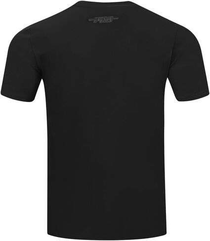 Mens WNBA Classic Triple Black Cotton Short Sleeve Tee in Kuwait