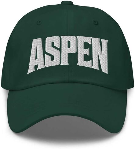 Aspen Baseball Cap Aspen Dad Hat Colorado CO Hat Embroidered Souvenir in Saudi Arabia