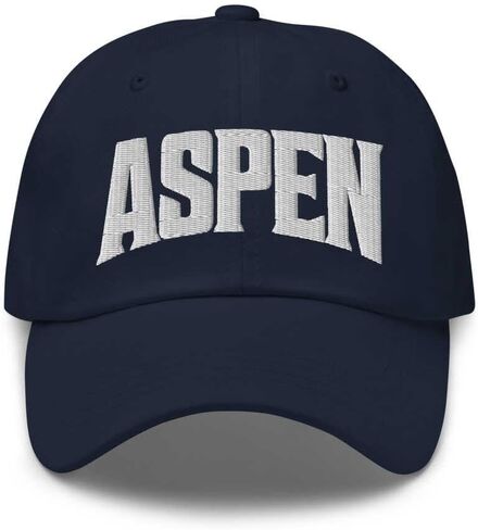 Aspen Baseball Cap Aspen Dad Hat Colorado CO Hat Embroidered Souvenir in Saudi Arabia