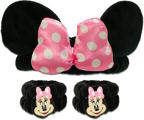 ملحقات الشعر Minnie Mouse For Girls - حزمة مع عقال Minnie Mouse و Wristband والملصقات والمزيد | ملحقات شعر ديزني للنساء in Saudi Arabia