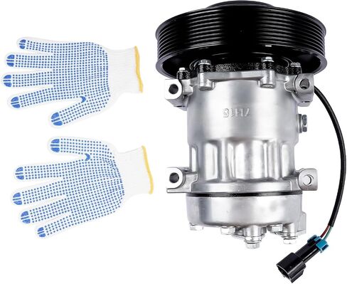 20721587 استبدال ضاغط A/C لـ Volvo VNL/VNM/VAH/VHD 2008 2009 2010 2011 2012 2014 2015 2015#استبدال 4326 4326U 206RD52M 206RD53M 206RD53MF A/C Air Compressor in Saudi Arabia