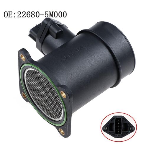 Mass Air Flow Sensor 00-02 with SENTRA 1.8L Meter MAF Sensor 22680-5M000 226805M000 MF21009(Model 2) in Kuwait