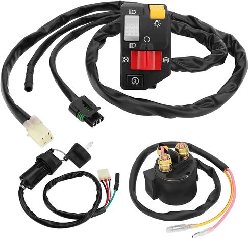 M MATI Handlebar Key Starter Relay Switch Kit for Honda TRX250EX 250EX 2001-2005 35020-HN6-003 35100-HM8-000 35850-HM8-A41 in Saudi Arabia