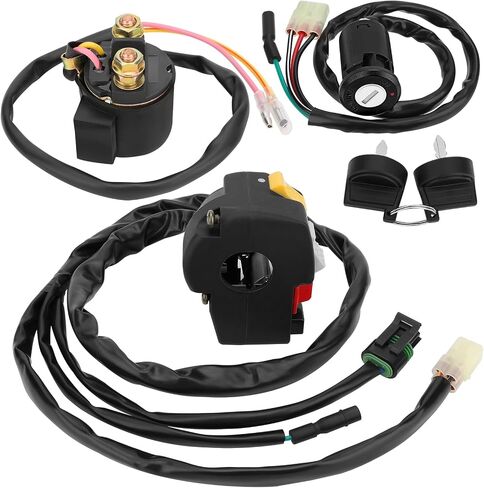 M MATI Handlebar Key Starter Relay Switch Kit for Honda TRX250EX 250EX 2001-2005 35020-HN6-003 35100-HM8-000 35850-HM8-A41 in Saudi Arabia