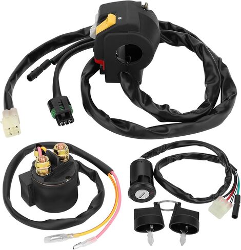 M MATI Handlebar Key Starter Relay Switch Kit for Honda TRX250EX 250EX 2001-2005 35020-HN6-003 35100-HM8-000 35850-HM8-A41 in Saudi Arabia