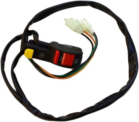 Kill Stop Starter Switch Kill Button Stop Switch Toggle Right for 50cc 110cc 125cc 150cc 200cc 250cc Electric Start Scooter Pit Dirt Bike ATV Go Kart Quad Buggy Offroad Motorcycle with 22mm Handlebar in Saudi Arabia
