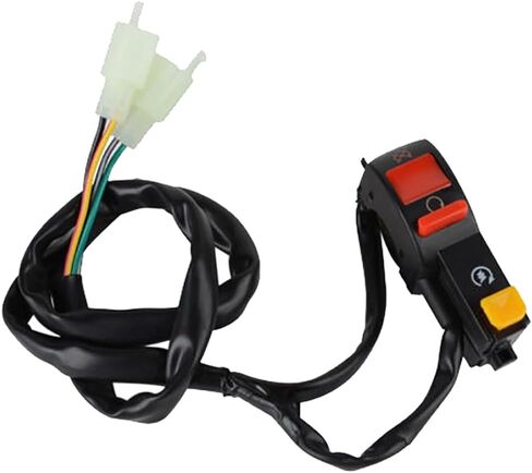 Kill Stop Starter Switch Kill Button Stop Switch Toggle Right for 50cc 110cc 125cc 150cc 200cc 250cc Electric Start Scooter Pit Dirt Bike ATV Go Kart Quad Buggy Offroad Motorcycle with 22mm Handlebar in Saudi Arabia