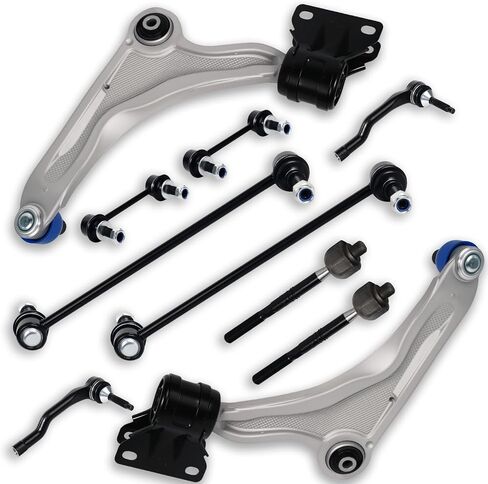 10Pc Front Lower Control Arm Sway Bar Links Tie Rod for Ford 2013 2014 2015 2016 2017 Fusion, for Lincoln 2013 2014 15 16 17 2018 MKZ, K623000 K623001 K750740 K750744 ES801110 ES801109 EV801122 in Kuwait