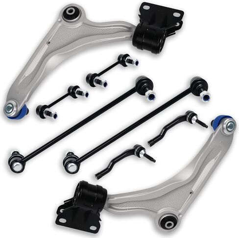 10Pc Front Lower Control Arm Sway Bar Links Tie Rod for Ford 2013 2014 2015 2016 2017 Fusion, for Lincoln 2013 2014 15 16 17 2018 MKZ, K623000 K623001 K750740 K750744 ES801110 ES801109 EV801122 in Kuwait