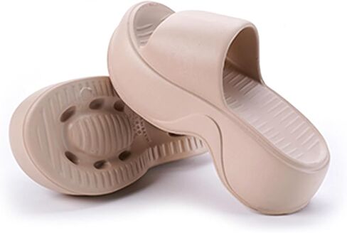 Harssidanzar Womens EVA Platform Sandals Slides Stylish Slip - On Sandals for Casual & Trendy Looks HL232US in Saudi Arabia