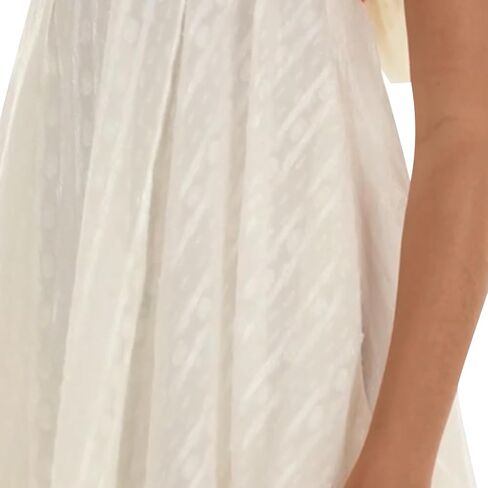 Women's Babydoll Mini Dress Shoulder Tie Strap Backless Short Flowy Dress Summer Casual Beach Vacation Sundress Outfit in Saudi Arabia