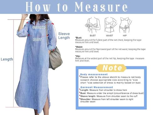 Chouyatou Women Long Sleeve V الرقبة مخططة بمخطط فستان فضفاض Long Maxi Cotton Dress مع جيب in Saudi Arabia