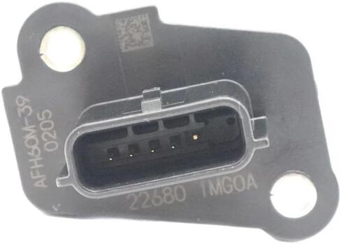 مستشعر تدفق الهواء محول السيارة MAF MAF Air Flow Meter Sensor 22680-1MG0A Altima Murano Sentra Pathfinder Q50 Q70 QX60 12-17 Air Meter Base (Black) in Kuwait