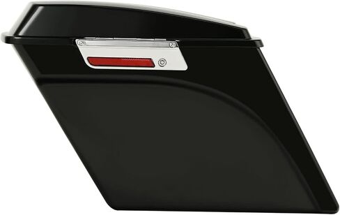 TCMT 5" Stretched Hard Saddle Bags Latch Fit For Harley Touring Models CVO Road Glide Road King Street Glide Electra Glide Ultra Classic 1994-2013 in Saudi Arabia