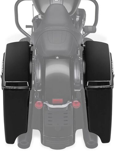 TCMT 5" Stretched Hard Saddle Bags Latch Fit For Harley Touring Models CVO Road Glide Road King Street Glide Electra Glide Ultra Classic 1994-2013 in Saudi Arabia