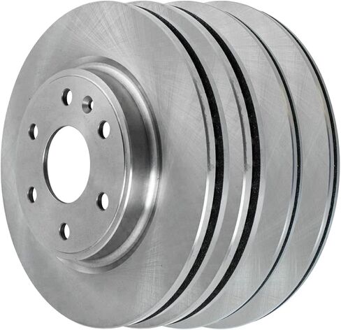 AutoShack Brake Rotors Front and Rear Brake Rotor Replacement Kit for Chevrolet Traverse GMC Acadia 2017 Acadia Limited 2008-2017 Buick Enclave 2007-2010 Saturn Outlook V6 AWD FWD R65152R65153 in Saudi Arabia