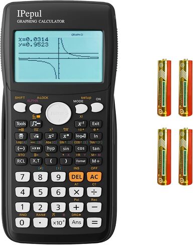 Scientific Calculators with Graphing Calculator, Ipepul Desktop Math Calculator for College Students,10 Modes/ 4 Graphing Functions, School Supplies for Middle High School Teachers Office in Kuwait
