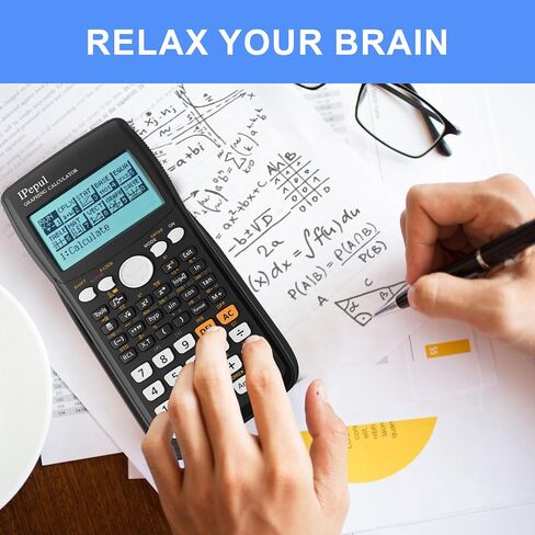 Scientific Calculators with Graphing Calculator, Ipepul Desktop Math Calculator for College Students,10 Modes/ 4 Graphing Functions, School Supplies for Middle High School Teachers Office in Kuwait